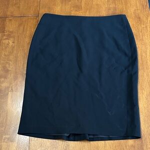 Ann Taylor Classic Black Pencil Skirt